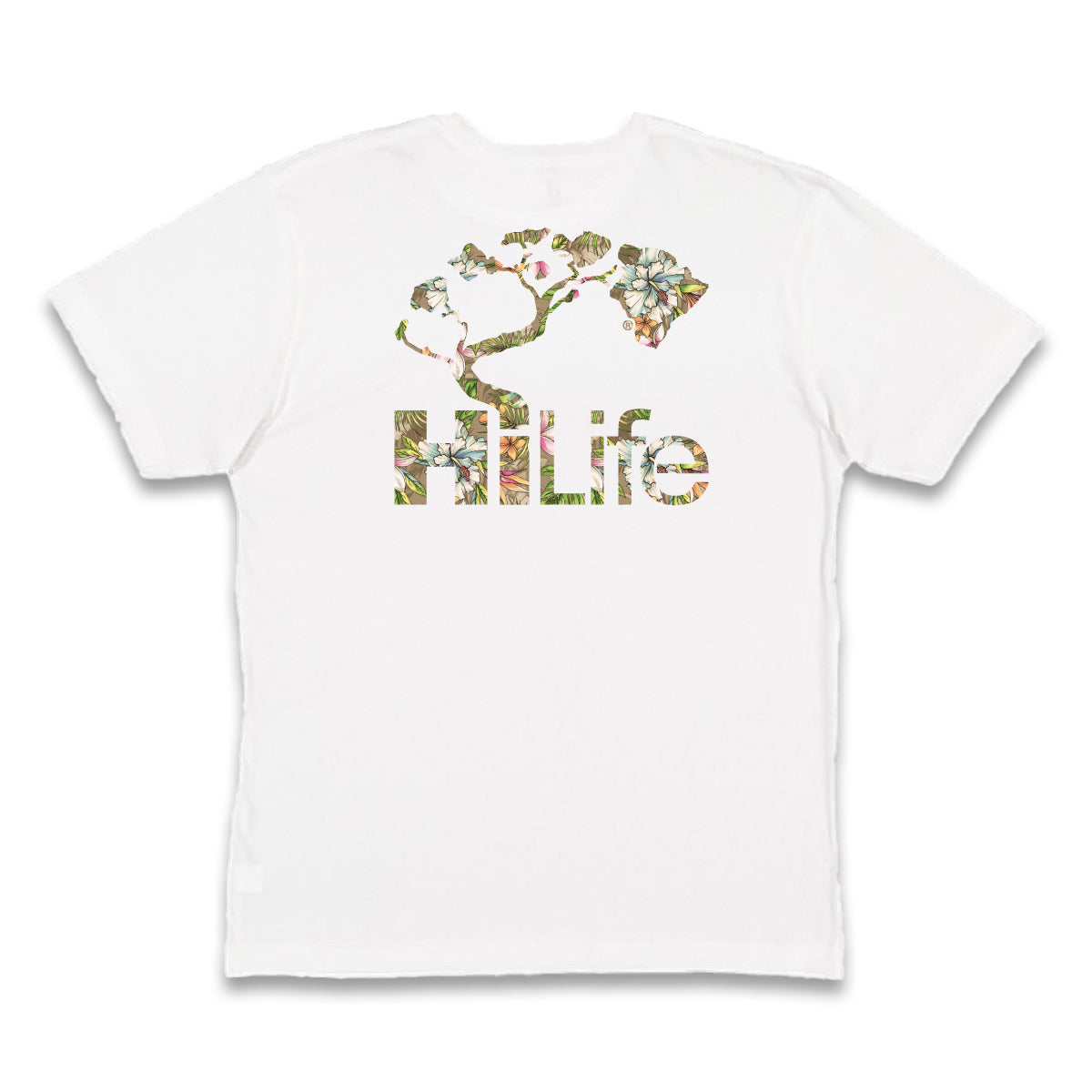 Basic Floral Soft Cotton Tee