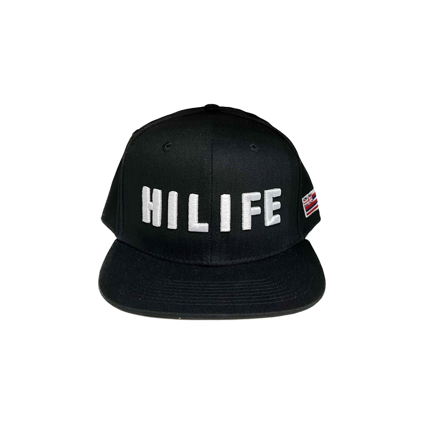 HILIFE 3D logo Snapback hats Black