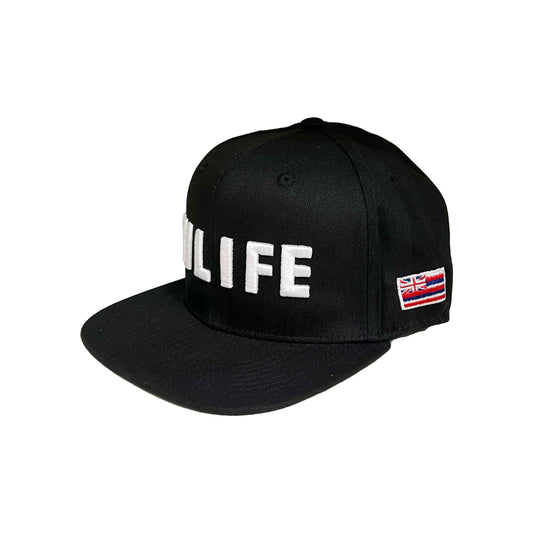 HILIFE 3D logo Snapback hats Black