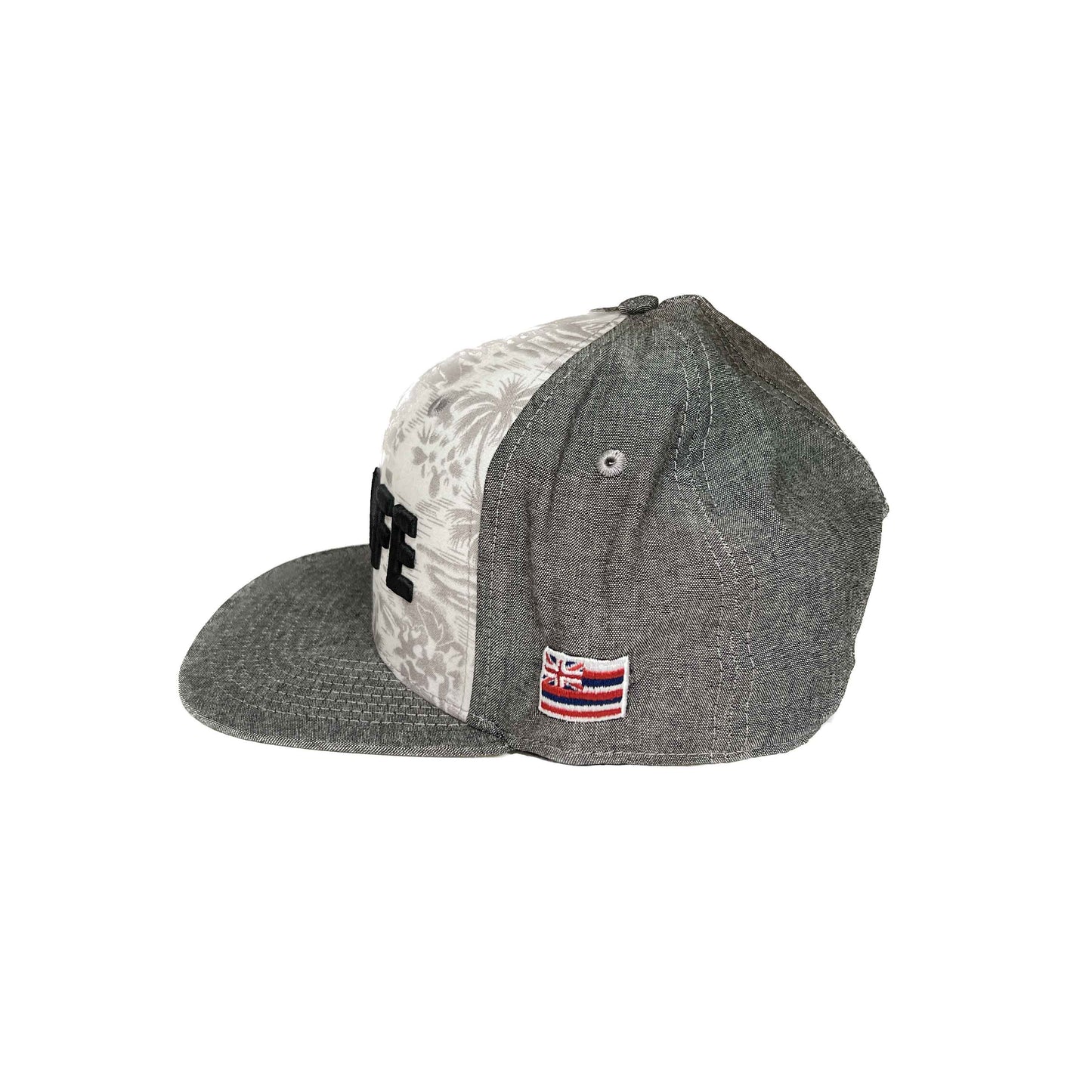 HILIFE logo Snapback hats Coffee Floral