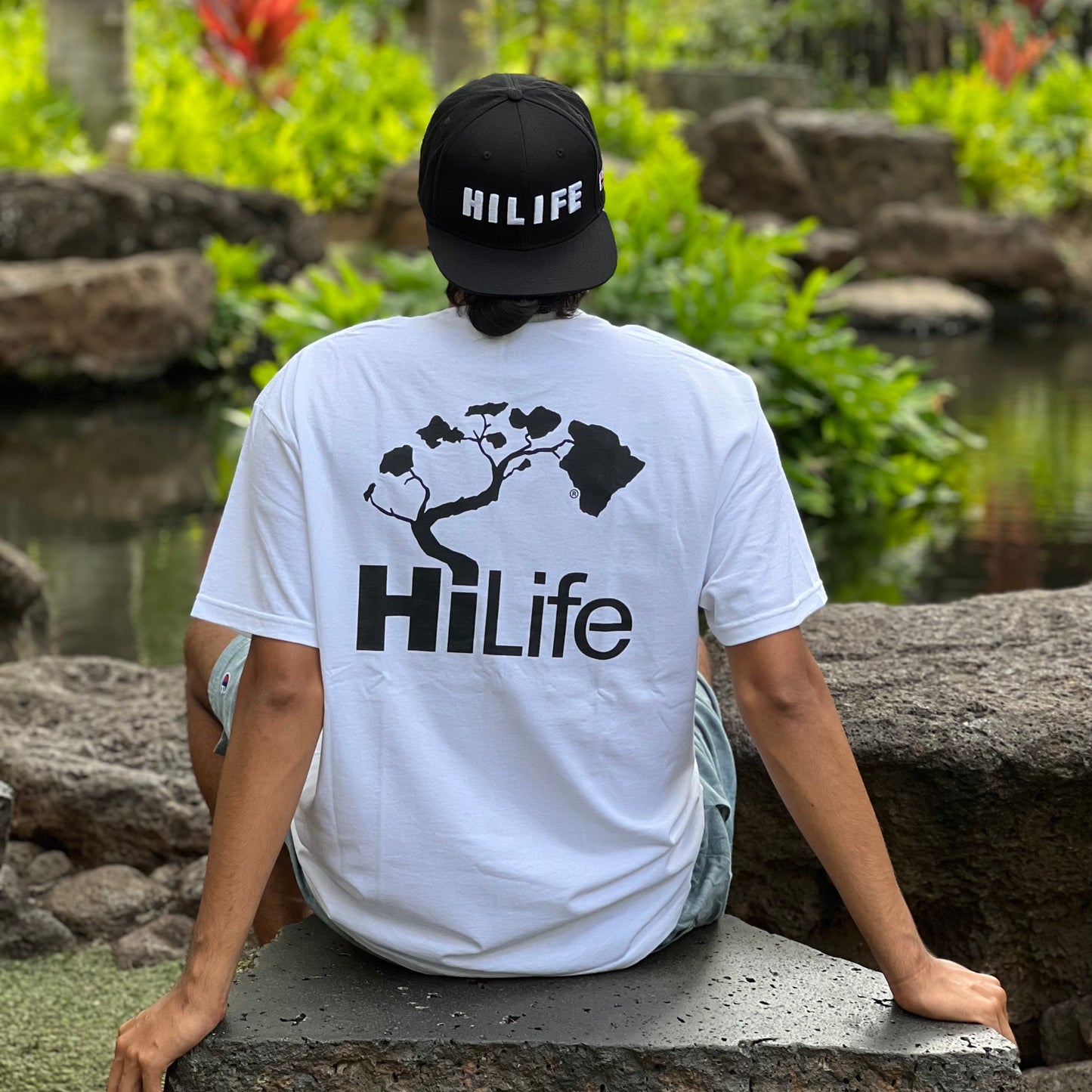 HILIFE 3D logo Snapback hats Black