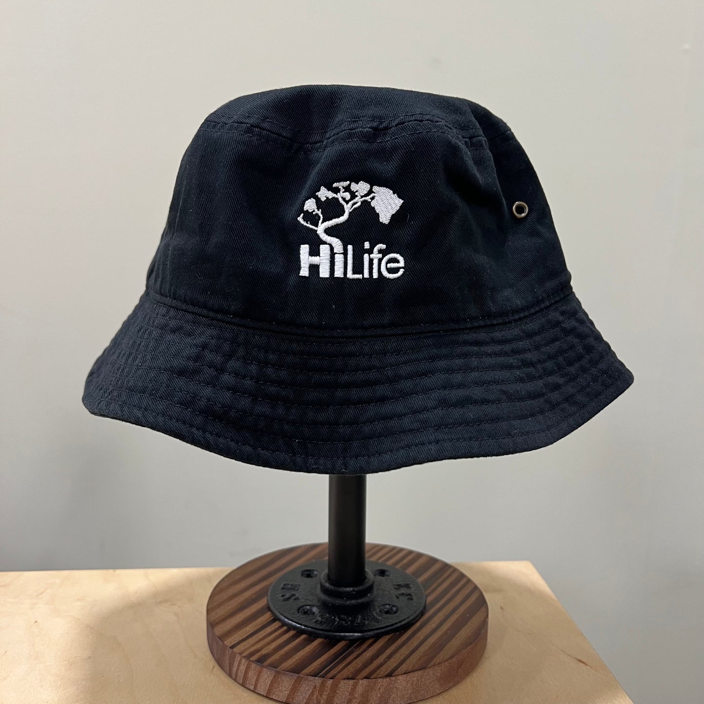 Cotton bucket hats - Basic Logo Embroidery