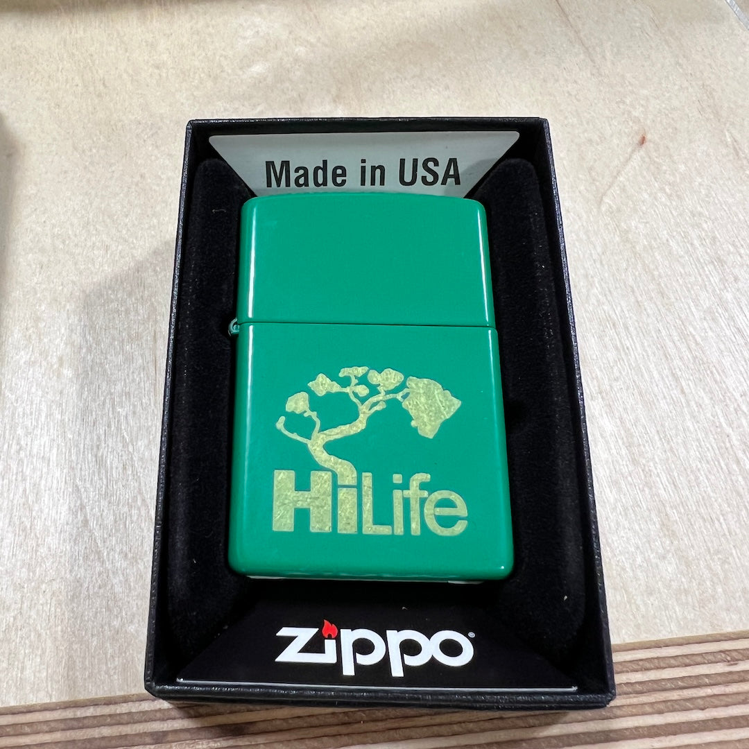 Zippo Lighters with HiLife Basic Logo