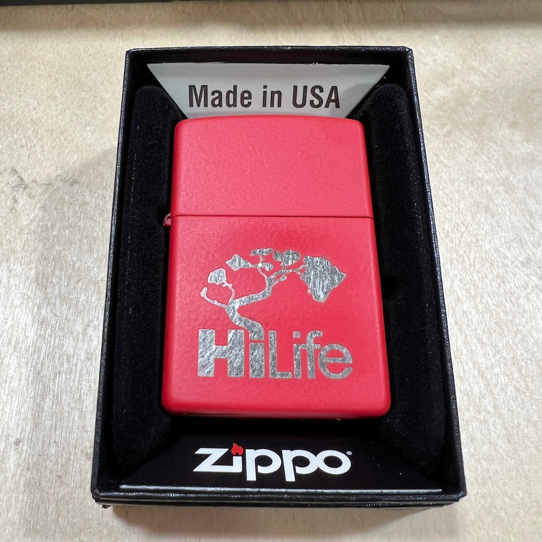 Zippo Lighters with HiLife Basic Logo