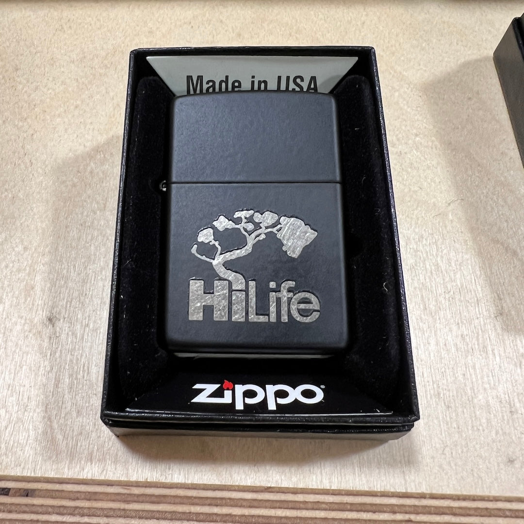 Zippo Lighters with HiLife Basic Logo
