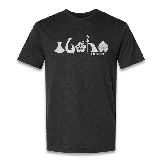 aloha 50/50 printed Soft Tee