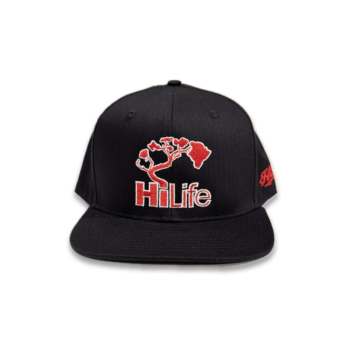 BASIC LOGO Snapback hats Red/White
