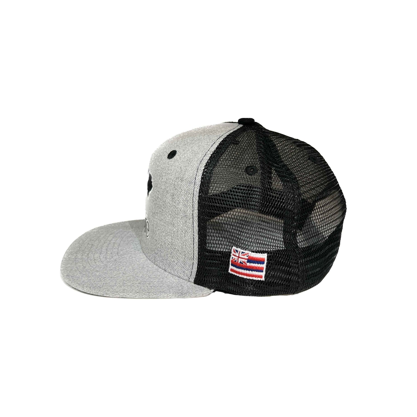 BASIC LOGO Snapback hats Heather / Black Mesh