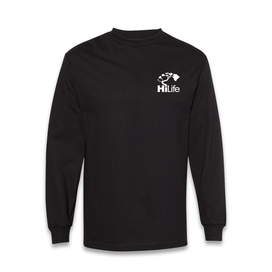 Unisex Long Sleeve Tee fire feet (HiLife x UH)