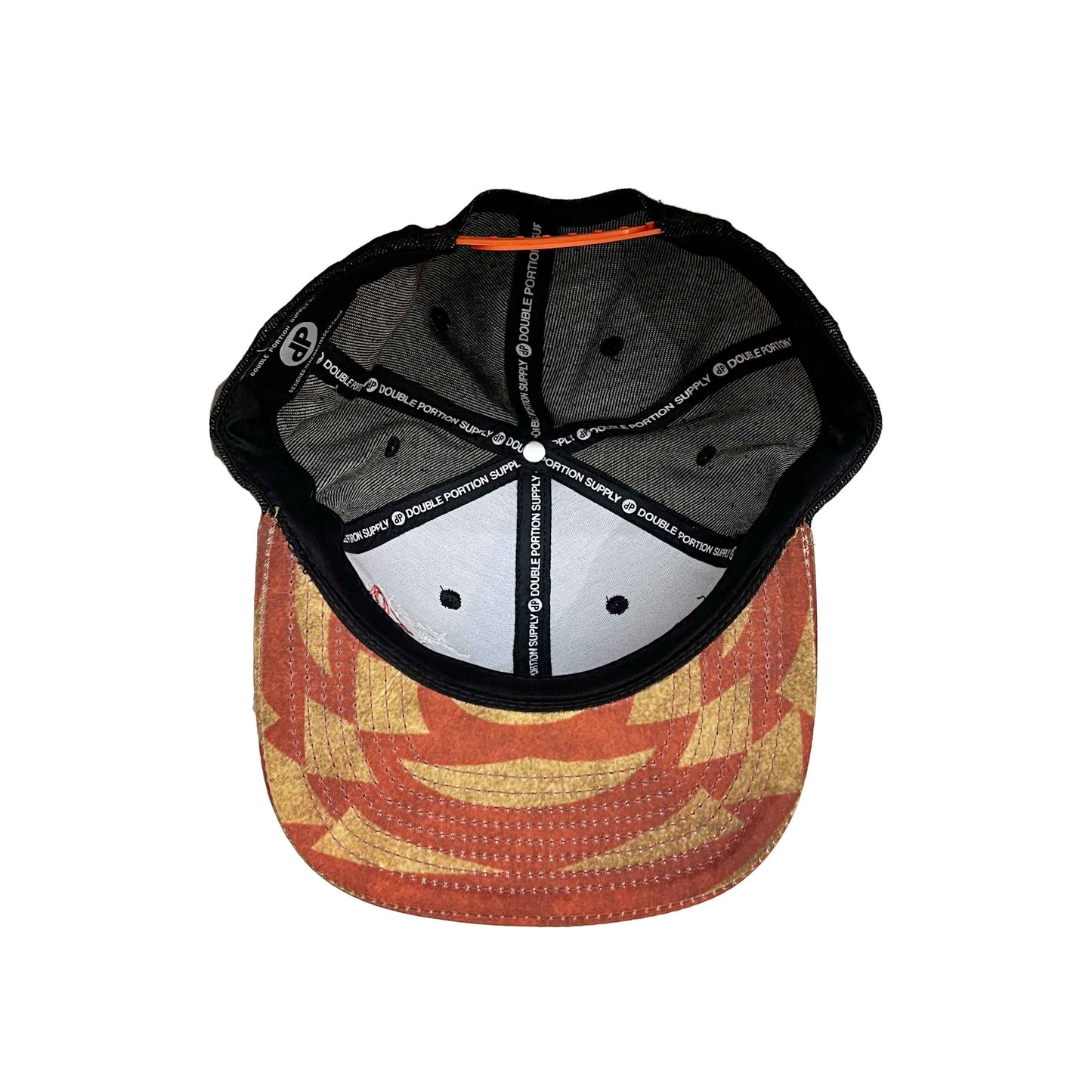 Hapa Snapback hats Black Denim Red Cloak