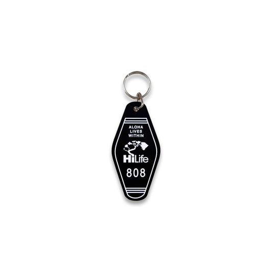 Keychain - Laser Engraved Acrylic Motel Key Tags - Basic Logo