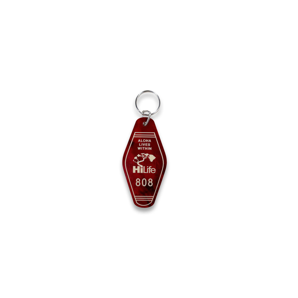 Keychain - Laser Engraved Acrylic Motel Key Tags - Basic Logo