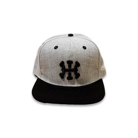 NEW HI 3D Snapback hats Heather/Black