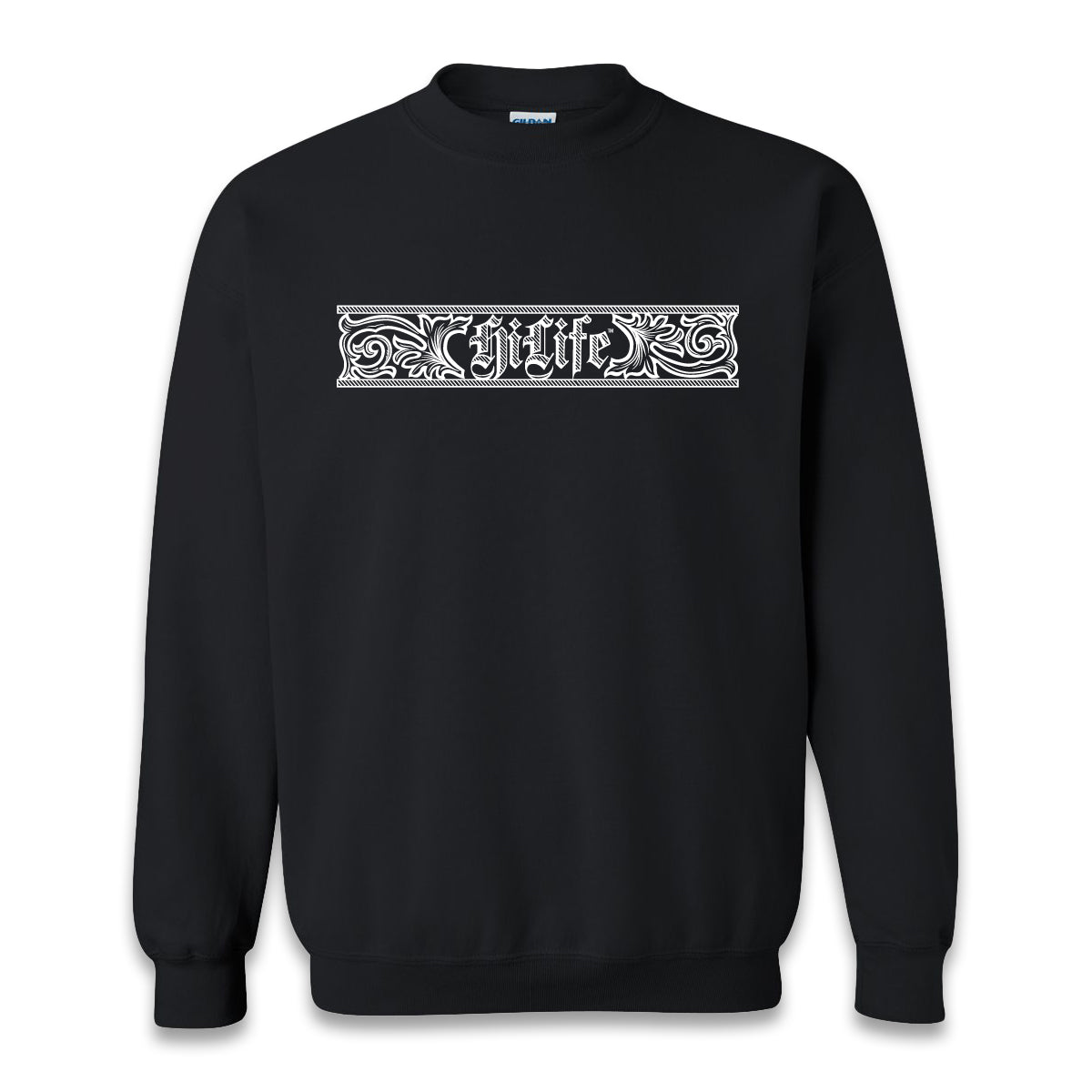 pendant crewneck sweat shirts