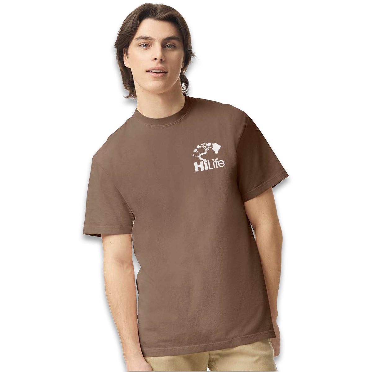 Quilt Garment-Dyed Heavyweight tee
