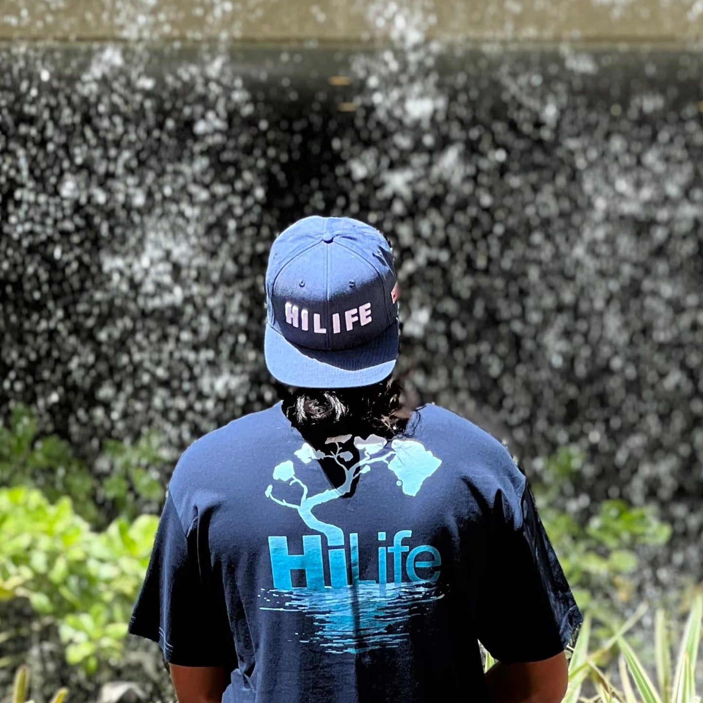 HILIFE logo Snapback hats Denim