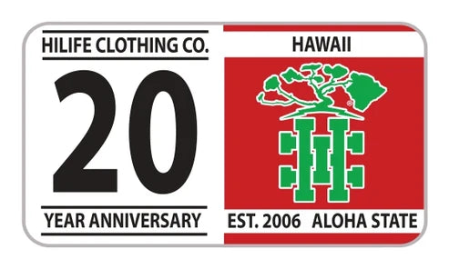 20th yrs anniversary Safety Check HiLife Sticker