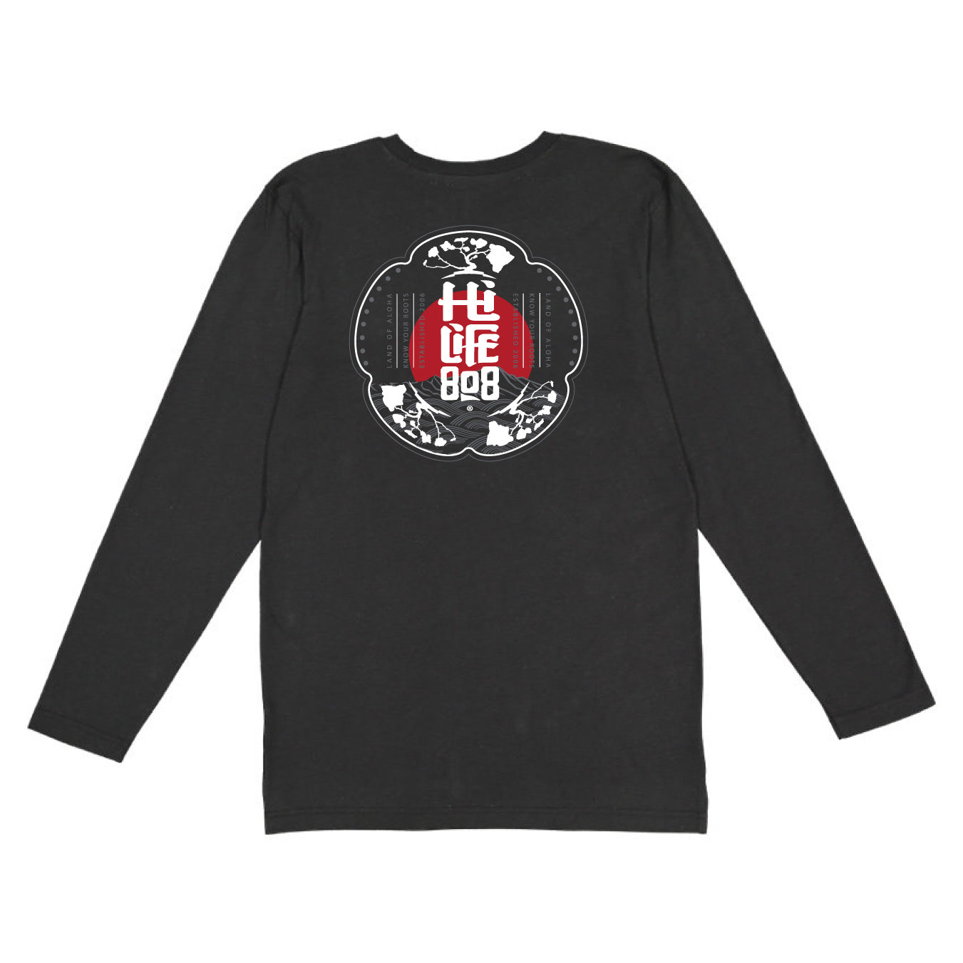 Sakura Unisex Long Sleeve Soft Cotton Tee