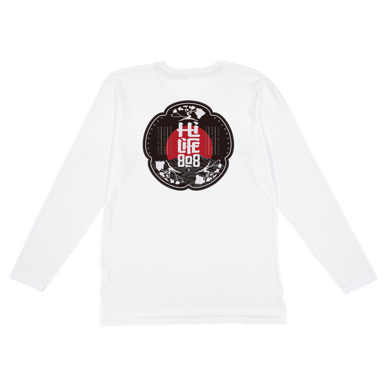 Sakura Unisex Long Sleeve Soft Cotton Tee