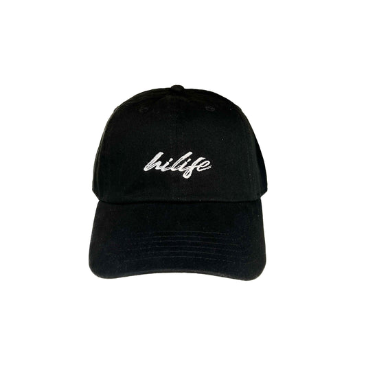Cotton dad hats Script Logo
