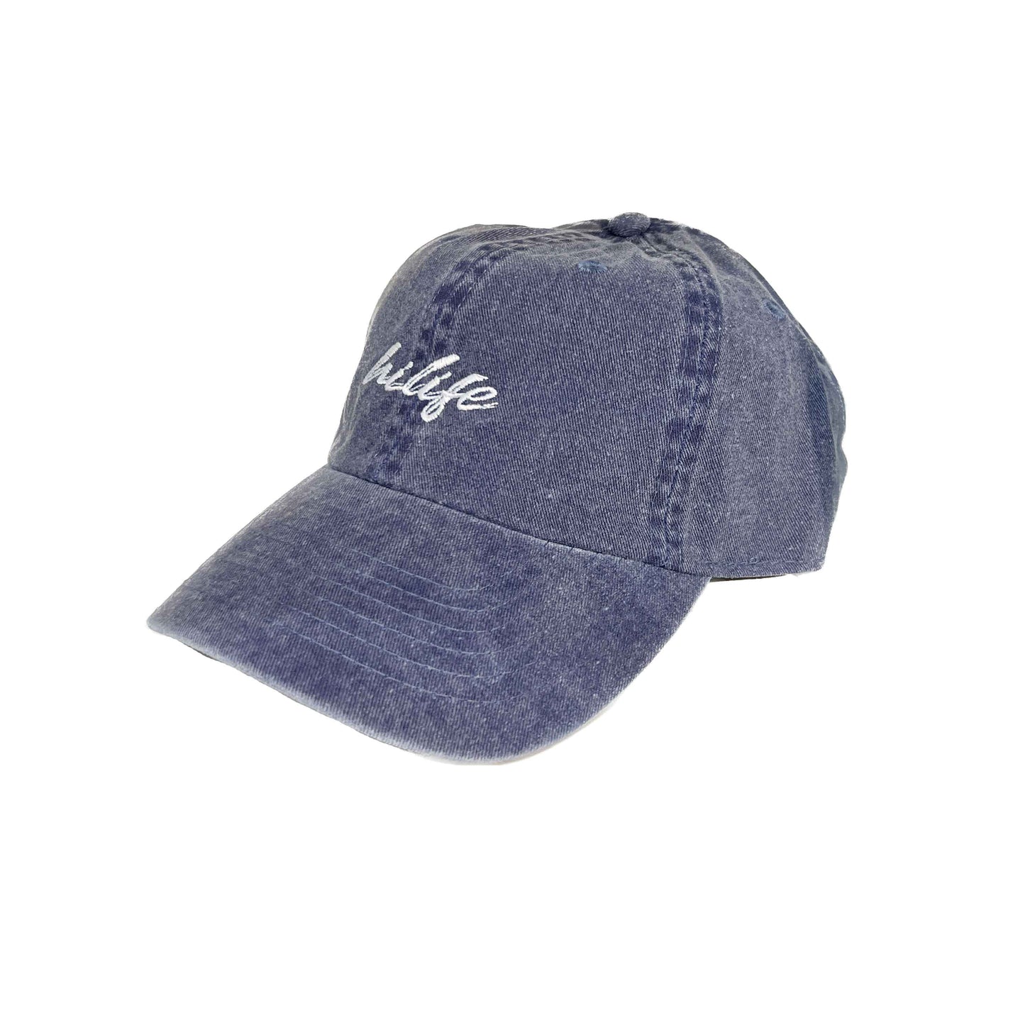 Cotton dad hats Script Logo
