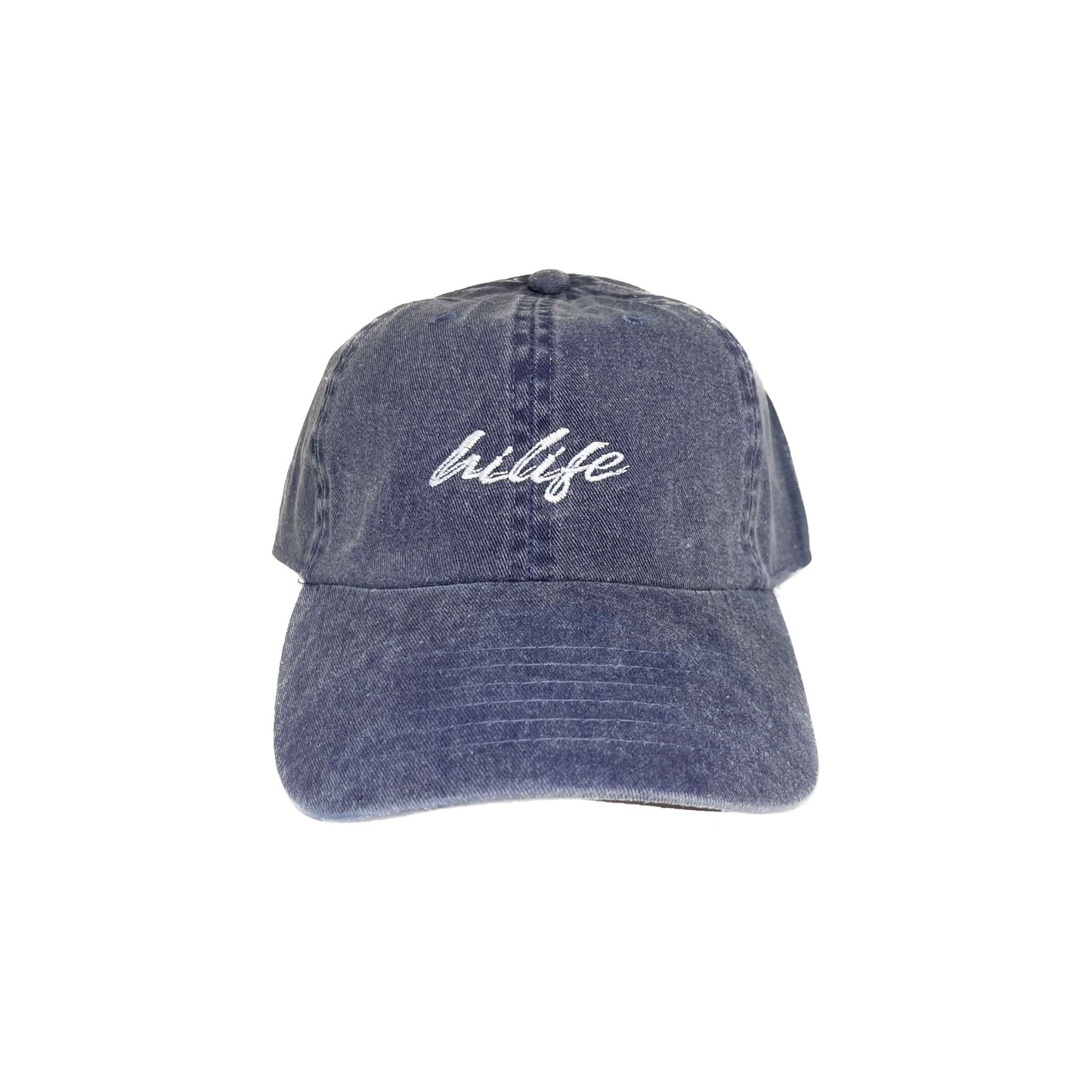 Cotton dad hats Script Logo