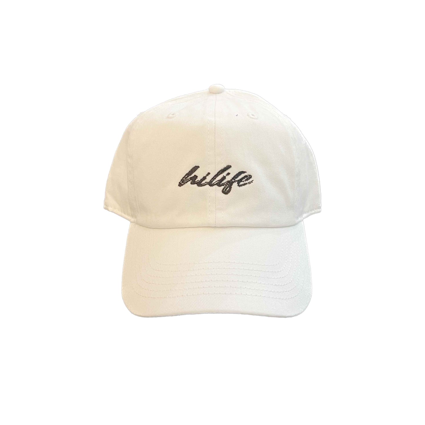 Cotton dad hats Script Logo