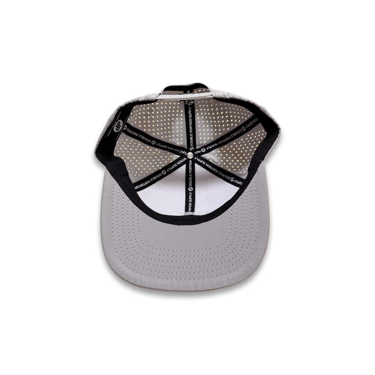 Warrior 3D Snapback hats the Light Gray Waterman