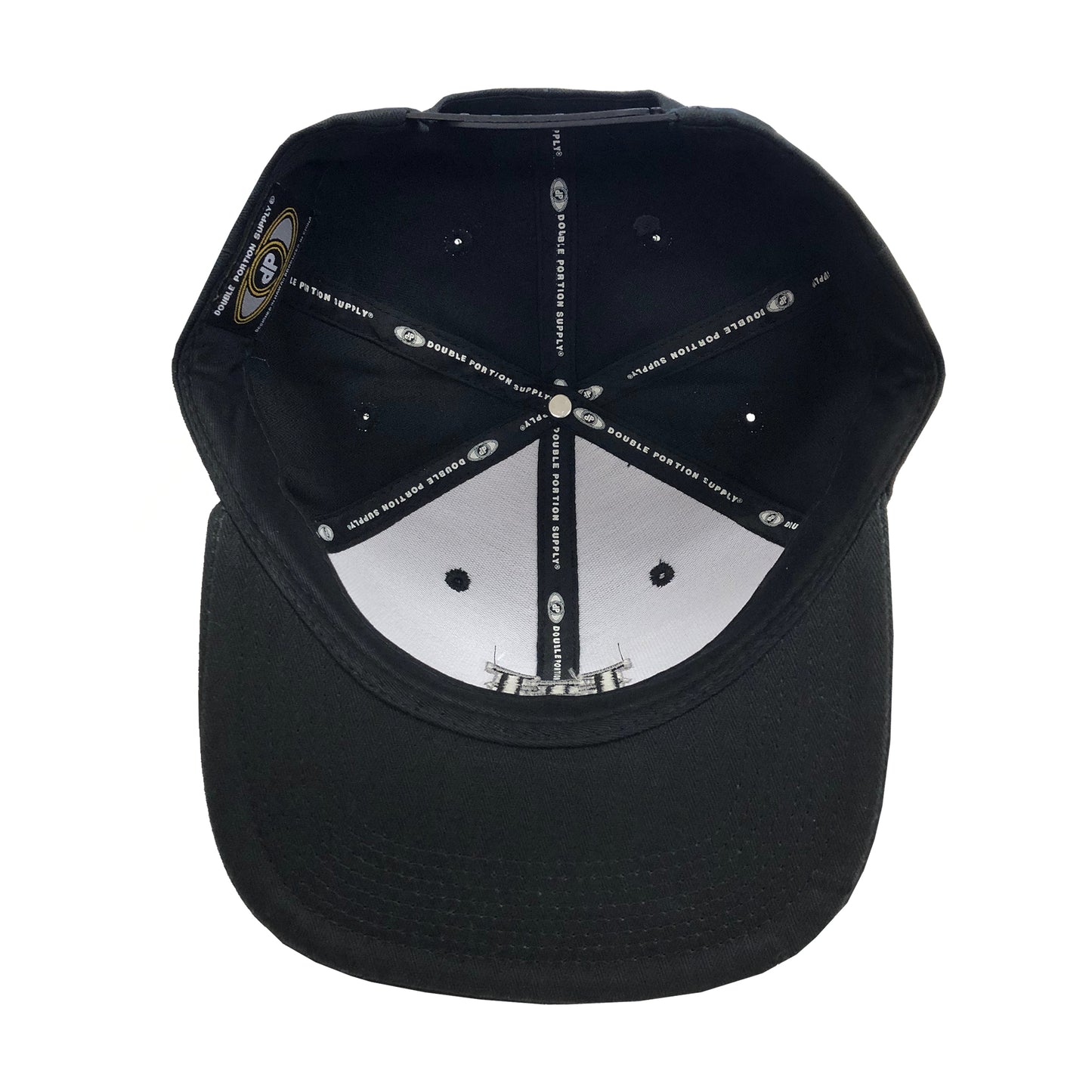 HI logo Snapback hats Black