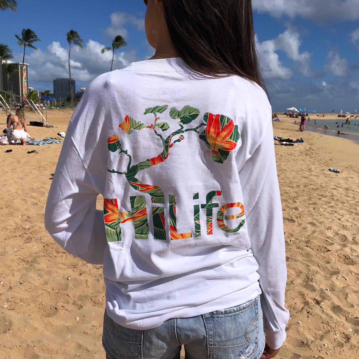 Basic Paradise Unisex Long Sleeve Tee