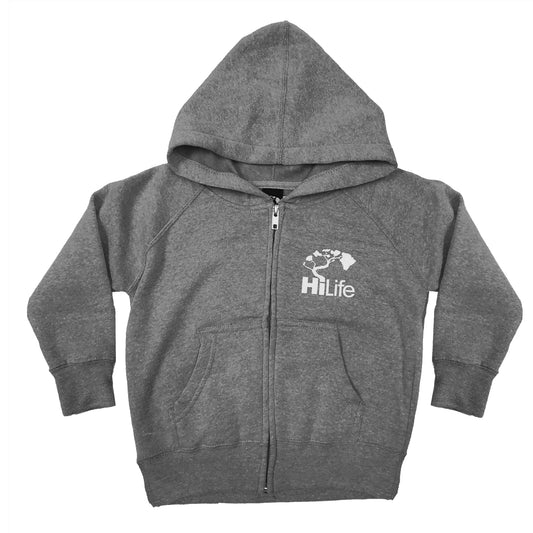 Toddler Zip Up Hoodie Big Logo