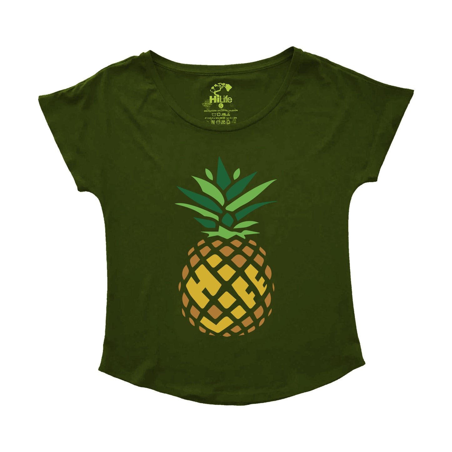 Woman's Dolman Pineapple