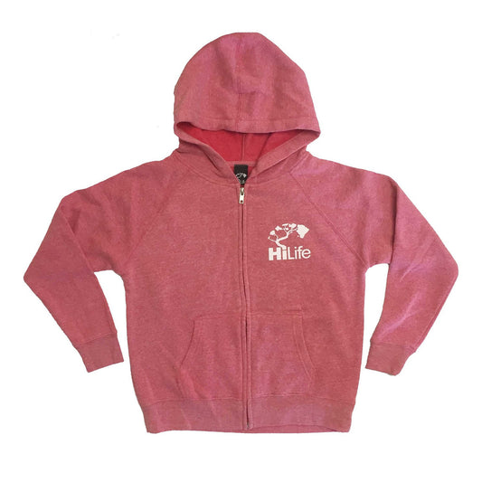 Youth Zip Up Hoodie Big Logo