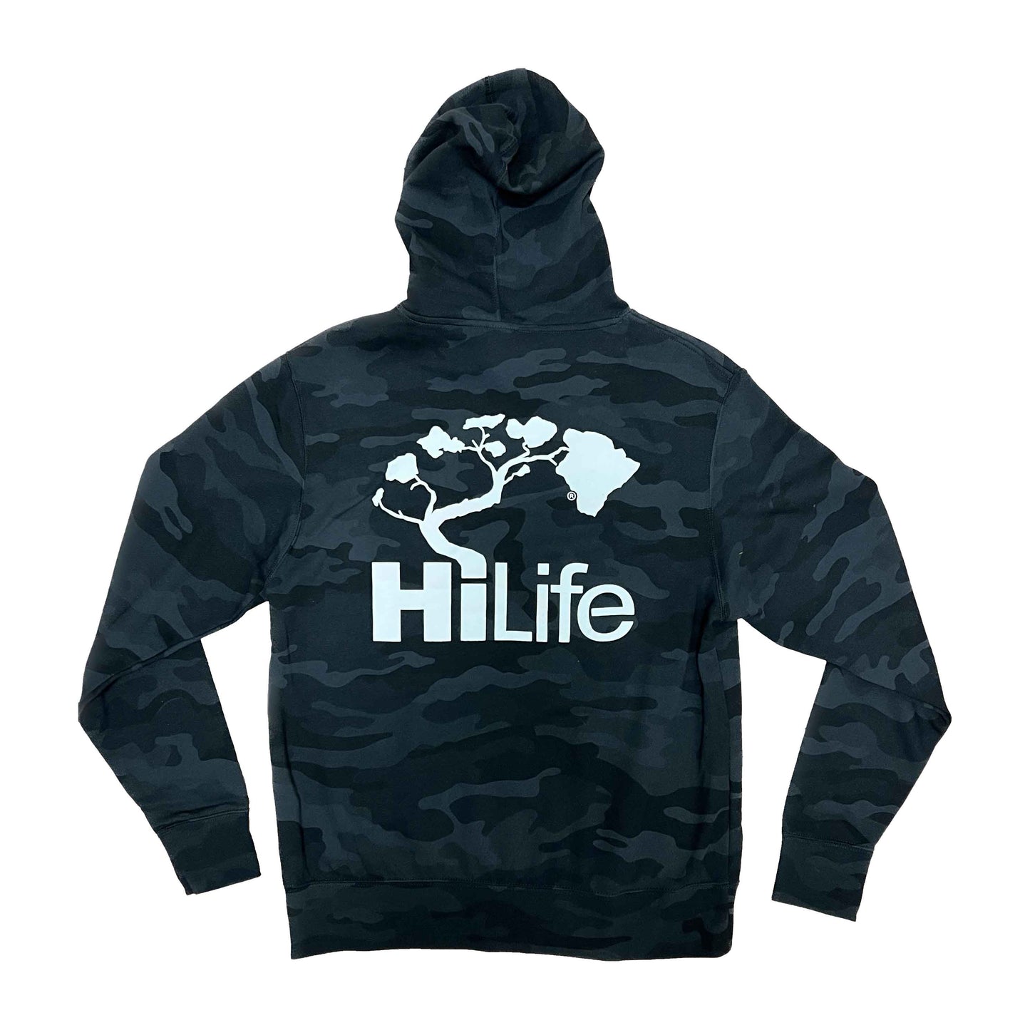 Unisex CAMO Pullover Hoodie Big Logo