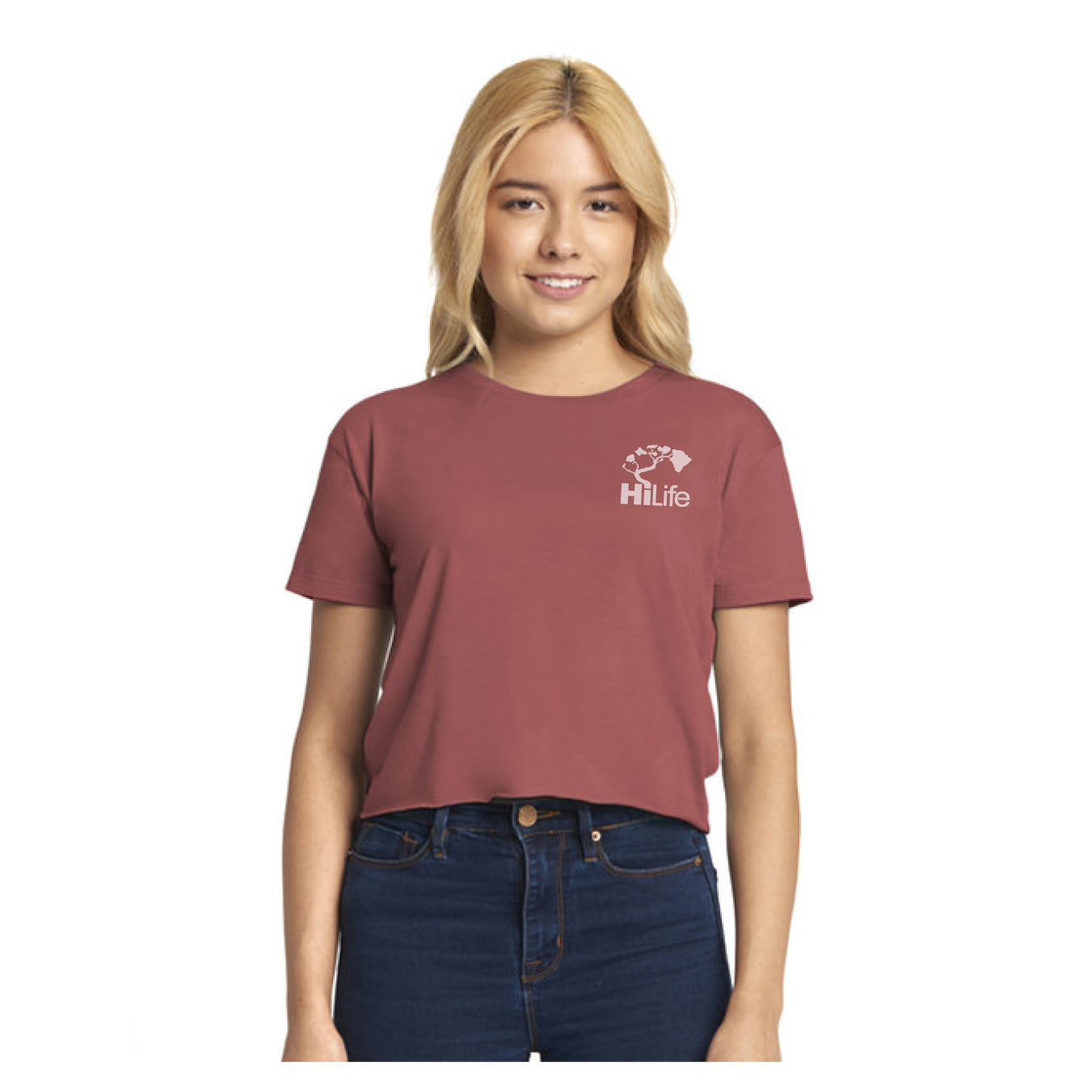 Women's crop top Tee Life style