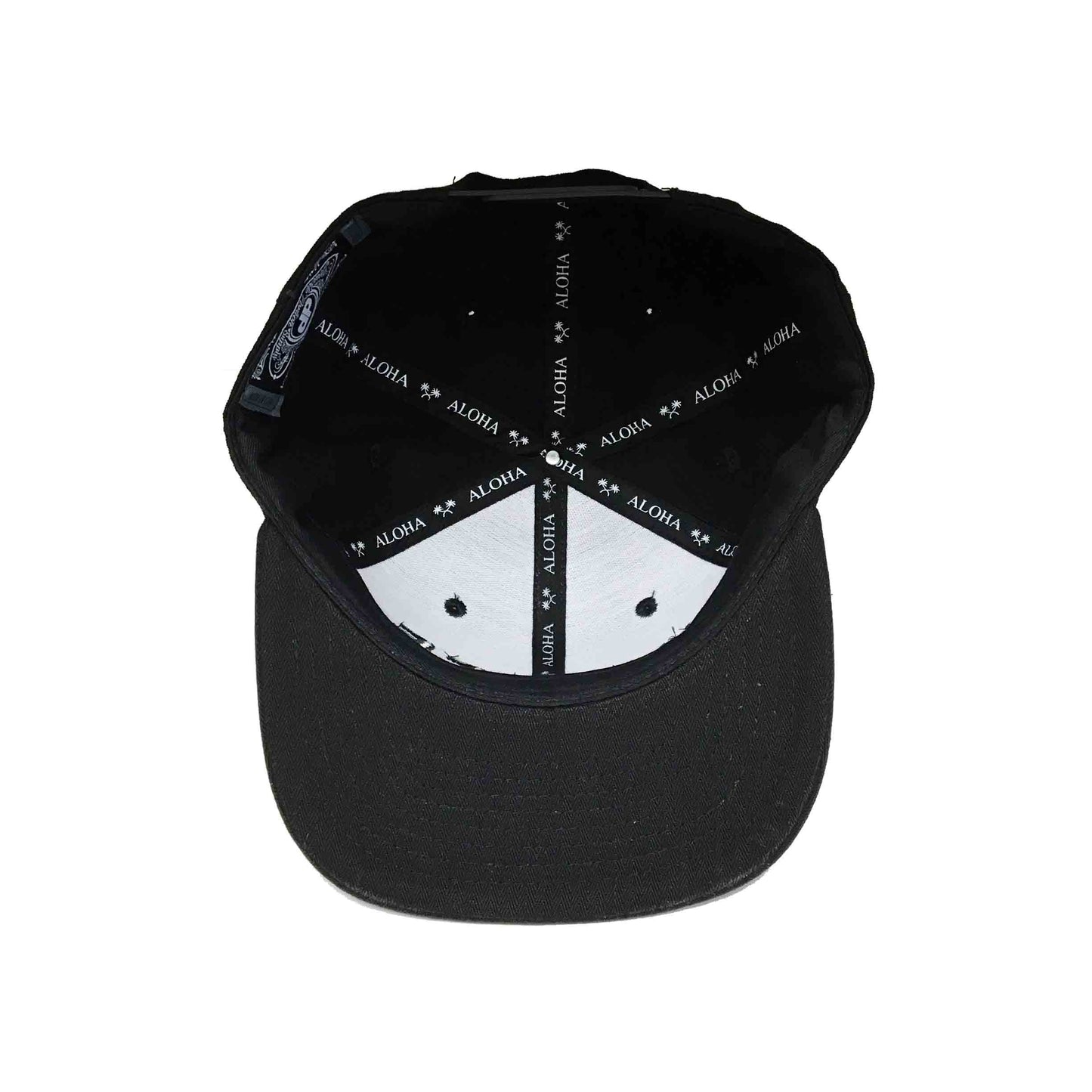 HILIFE 3D logo Snapback hats Black on Black