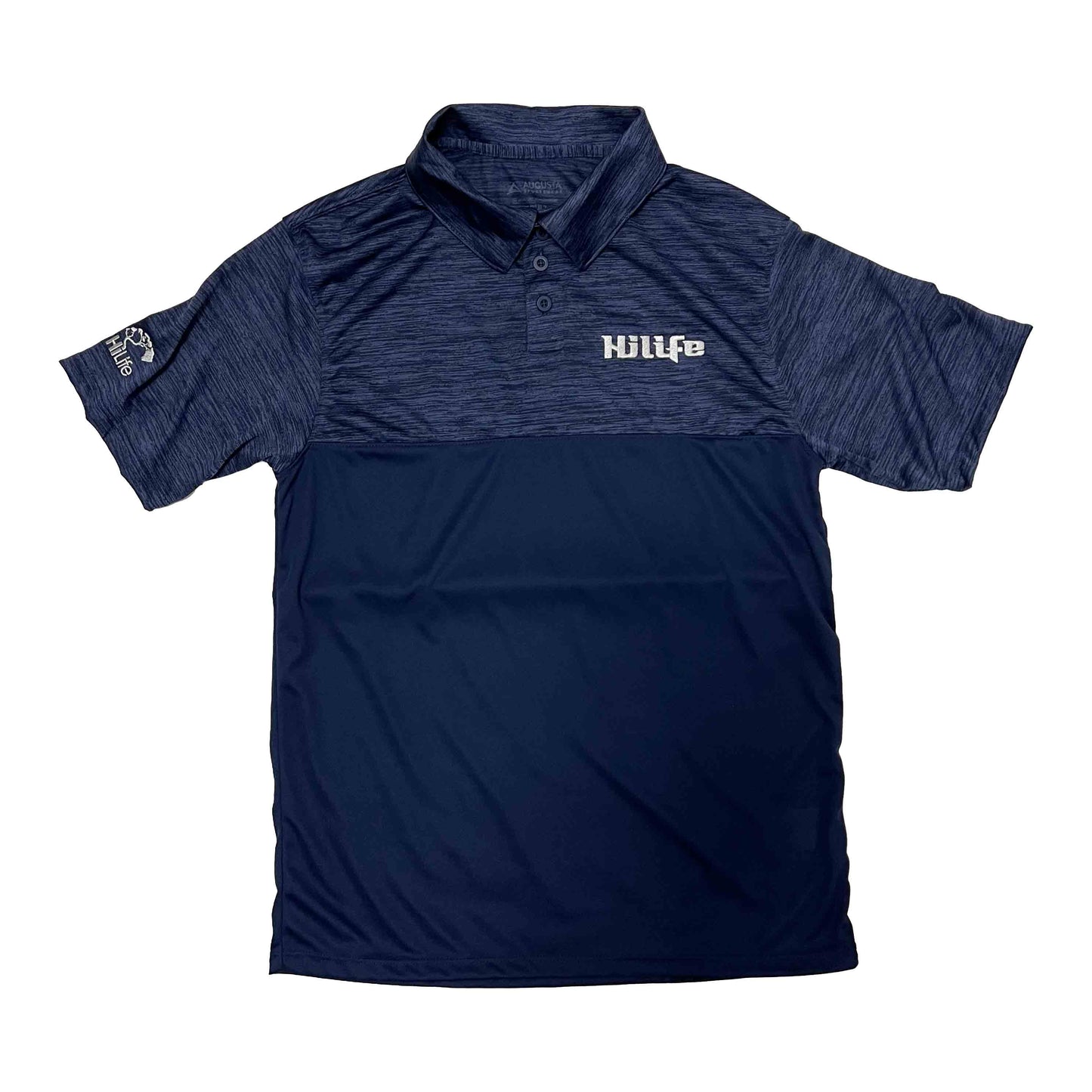 Shadow Tonal Heather Polo shirt sleeve