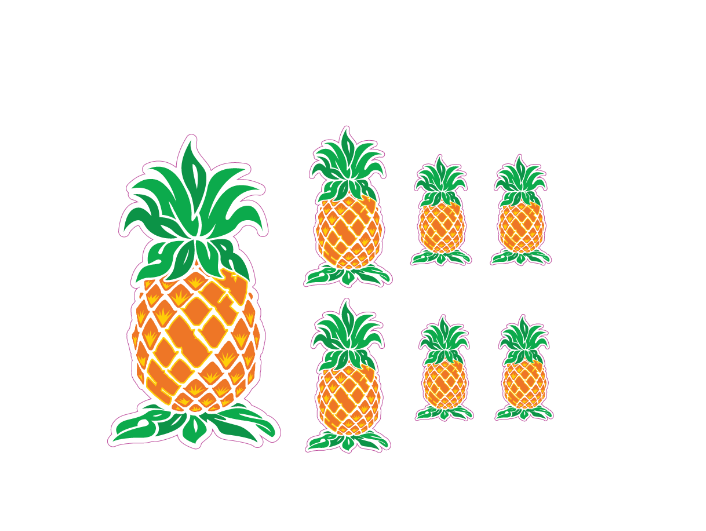 Sticker Pack Pineapple