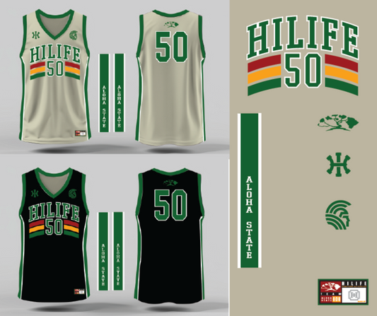 HiLife Basketball Jersey (Aloha State)