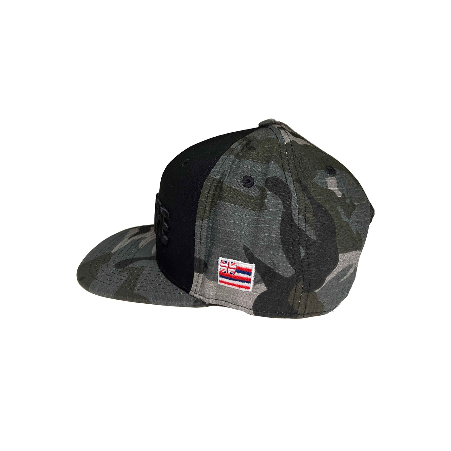 HILIFE logo Snapback hats Black Gray Camo with Black front