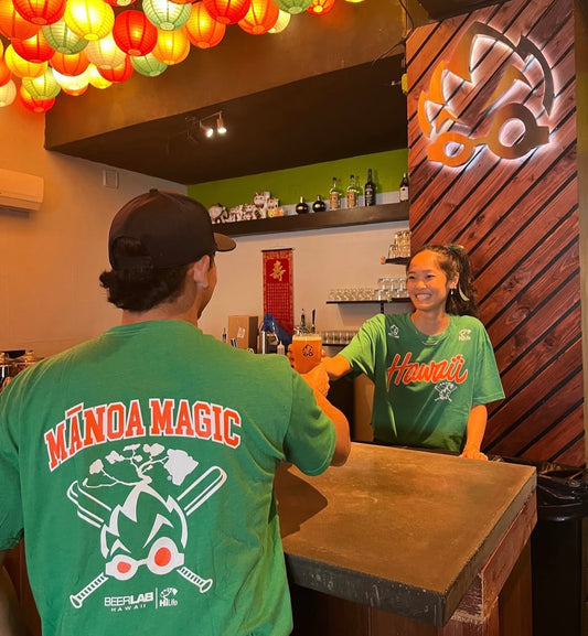 Manoa Magic shirts Beerlab x HiLife