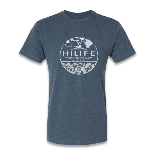 Aloha Circle 50/50 printed  Soft Tee