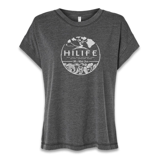 Women's Relaxed Vintage Wash Tee Aloha Circle 50/50