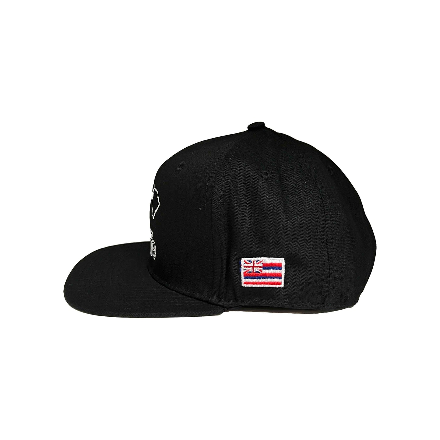 BASIC LOGO Snapback hats Black/White