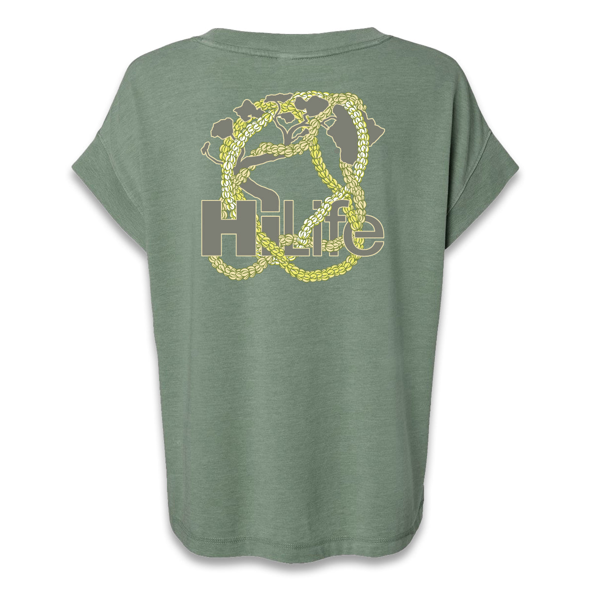 Women's Relaxed Vintage Wash Tee Basic Pikake