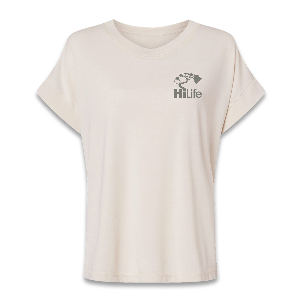 Women's Relaxed Vintage Wash Tee Basic Pikake
