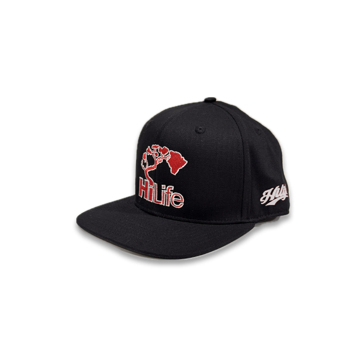 BASIC LOGO Snapback hats Red/White – HiLife Store