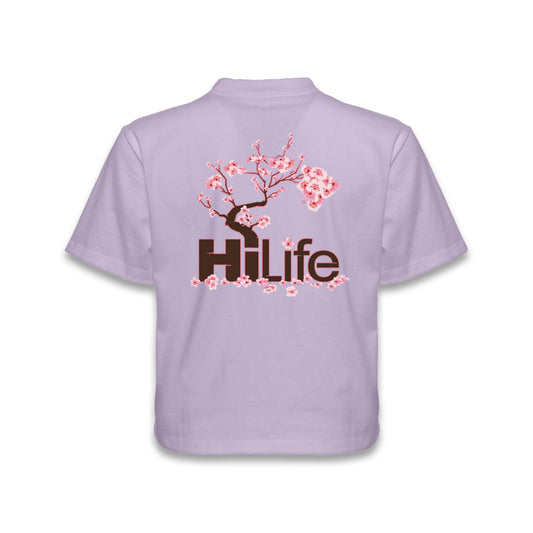 Women's Heavyweight Boxy Tee Cherry Blossom