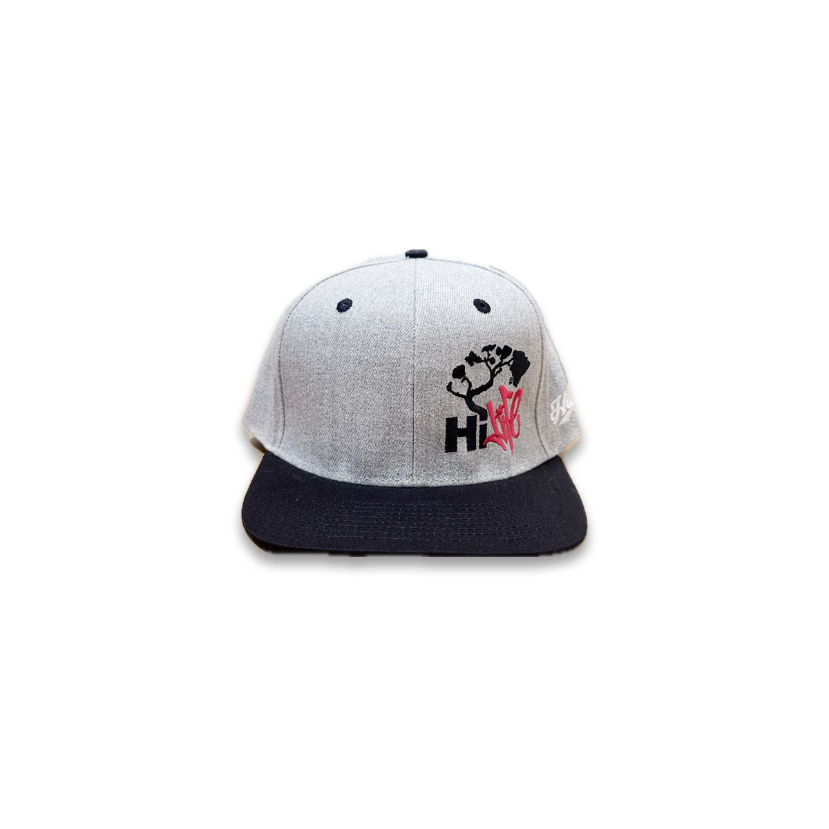 Hapa Snapback hats Heather/Black