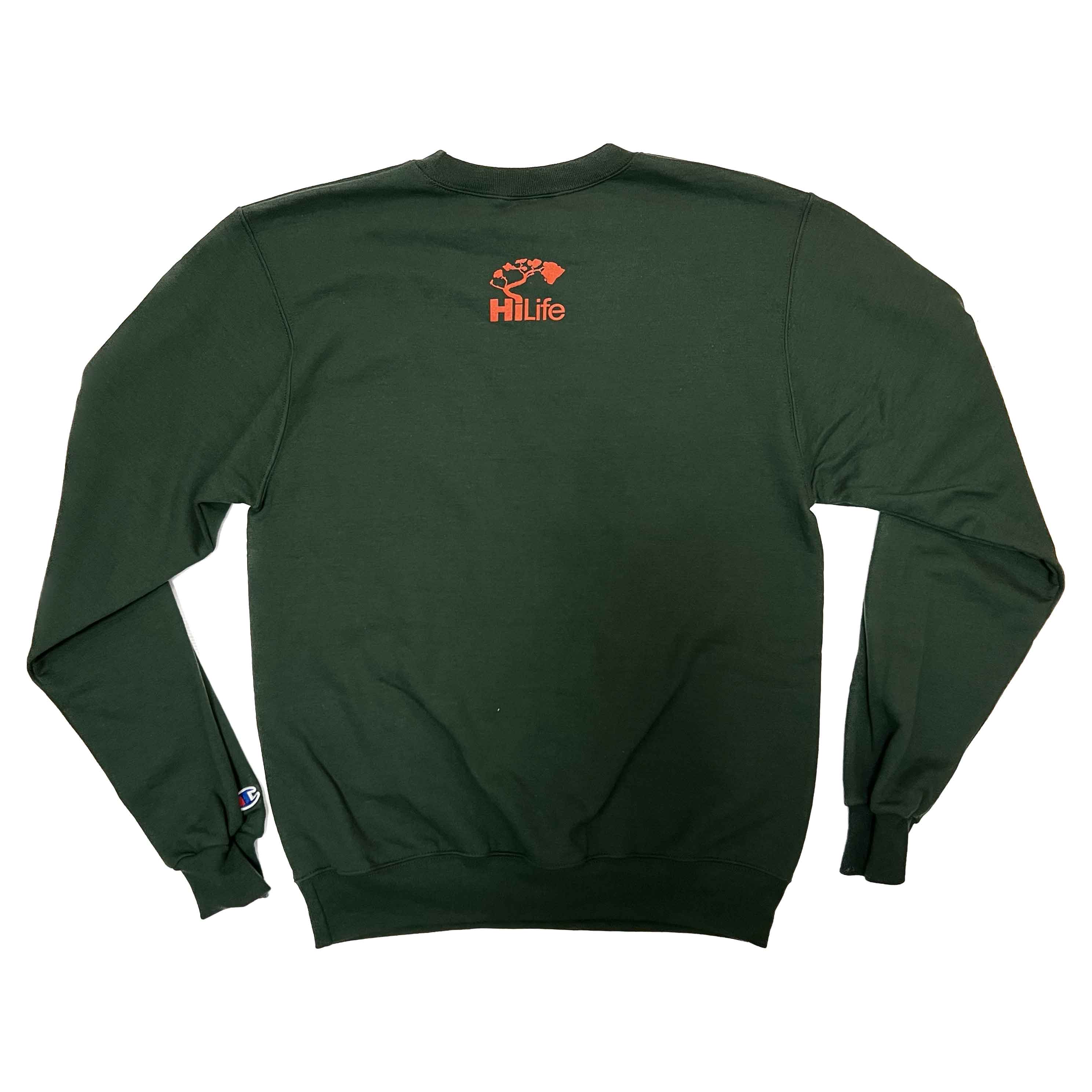 Forest green best sale champion crewneck